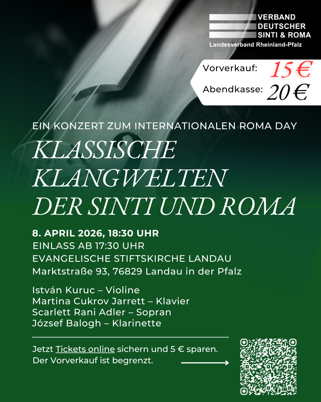 Klassische Klangwelten der Sinti und Roma