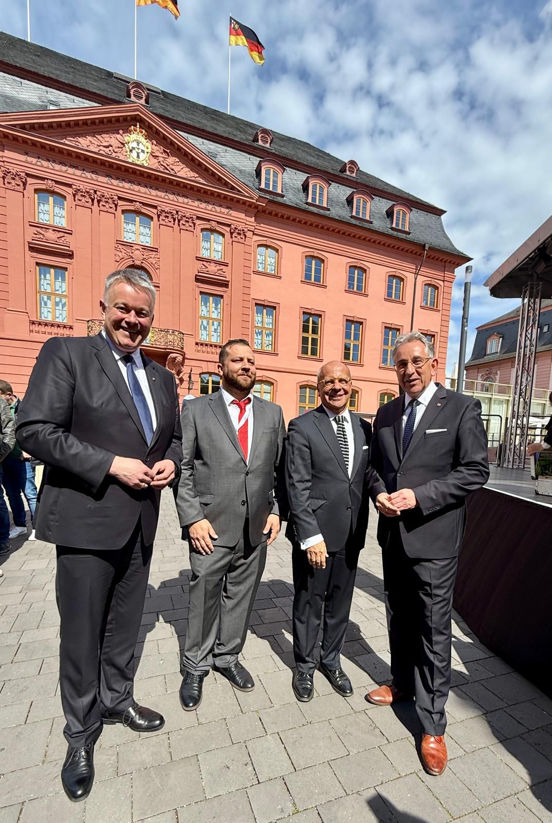 Landesverband beim Verfassungsfest im Landtag Rheinland-Pfalz vertreten